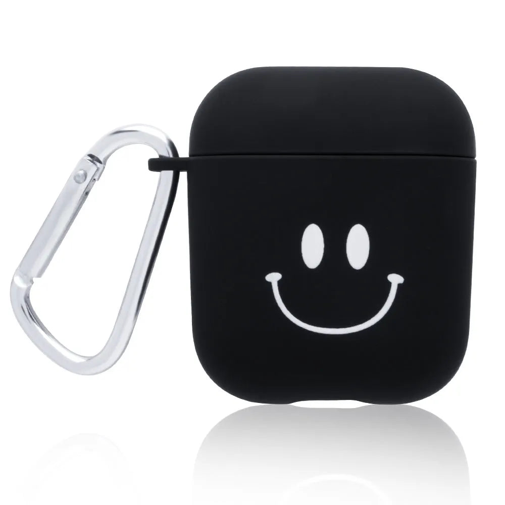 AirPods case cover in PC plastic with decorative styles compatible with iPhone wireless headsets
