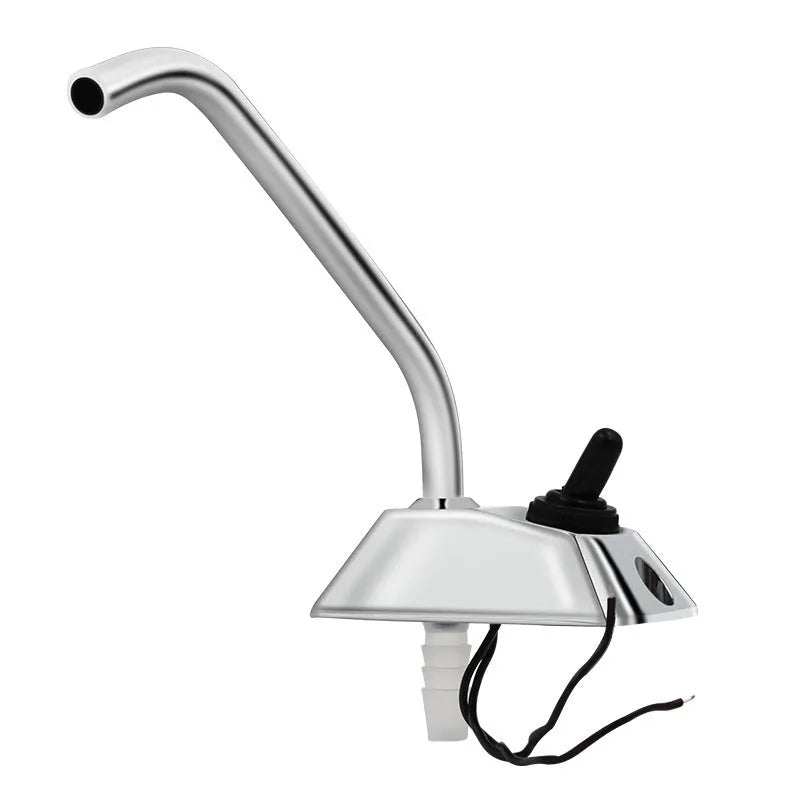 316 stainless steel RV faucet with electronic control and rotating spout
