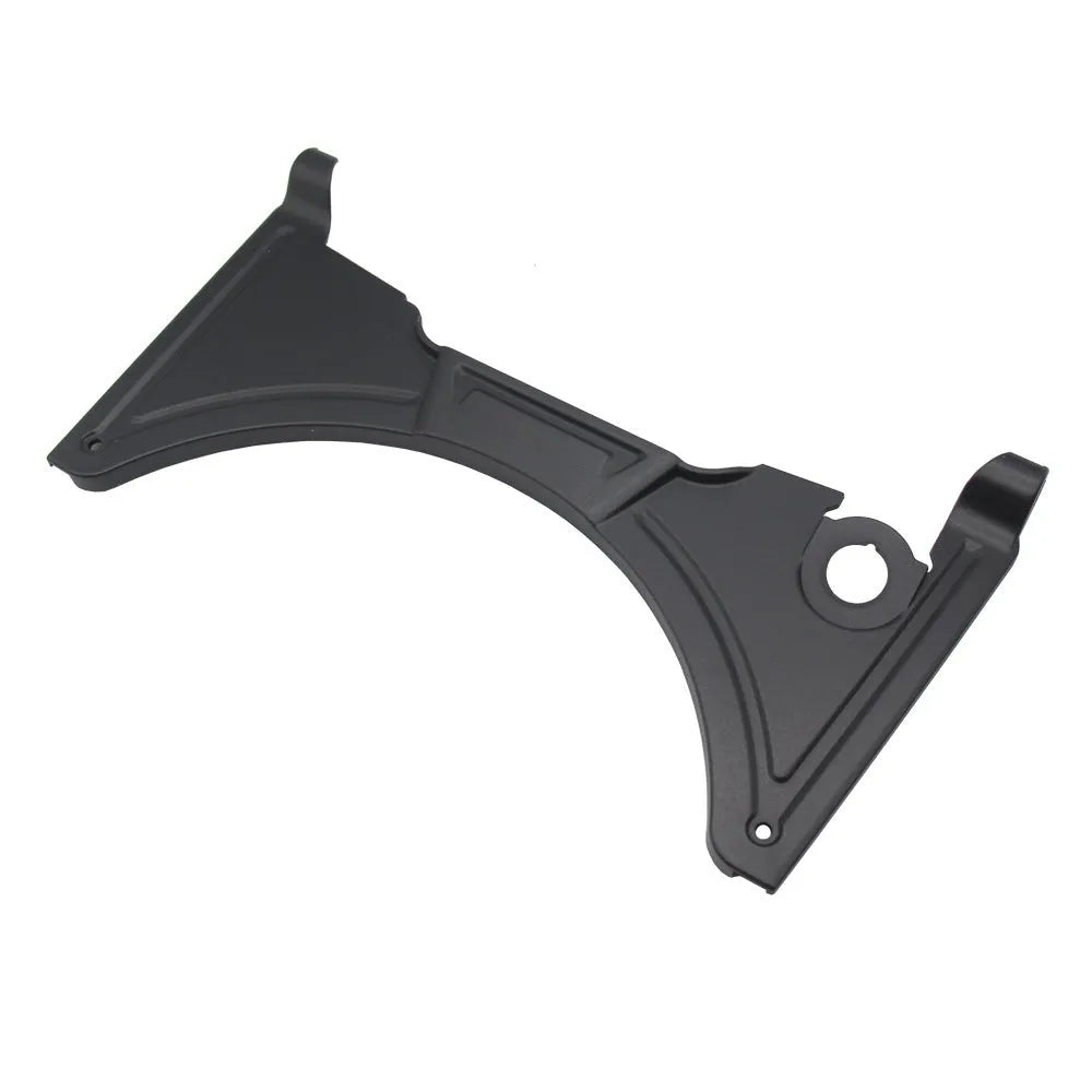 Matte black motorcycle cockpit fairing for BMW R1250GS and R1200GS models, showing mounting points.