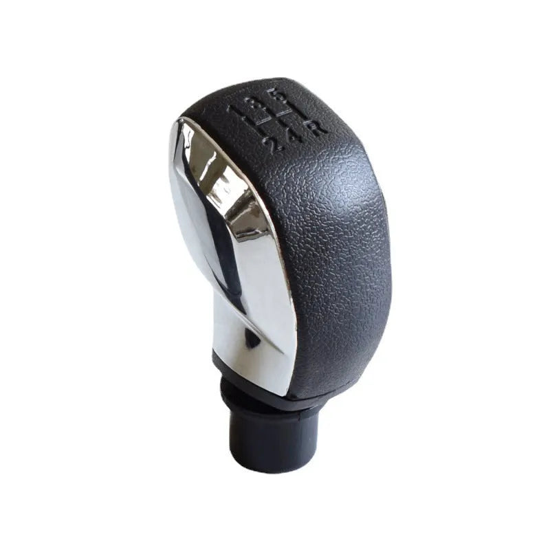 Peugeot Citroen replacement gear shift head with leather covering and dustproof handball design