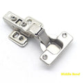 Nickel-plated hydraulic damping hinge for cabinets in straight, middle, and large bend types