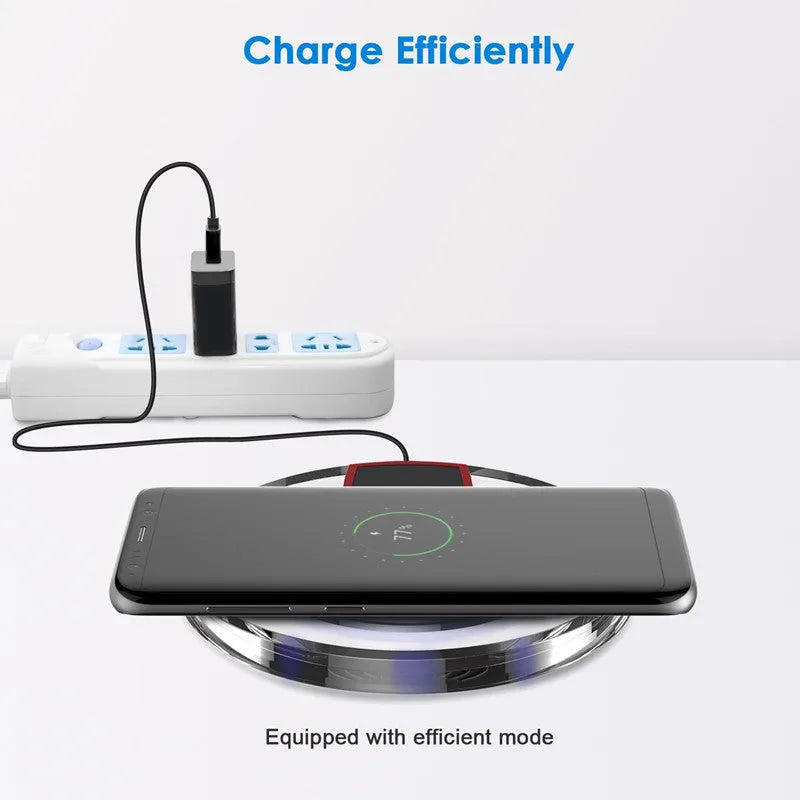 Qi wireless charging receiver module for Samsung Galaxy S8 S8 Plus and iPhone compatibility