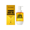 60ml bottle of body tightening oil with glycerin and vitamin E for skin texture improvement