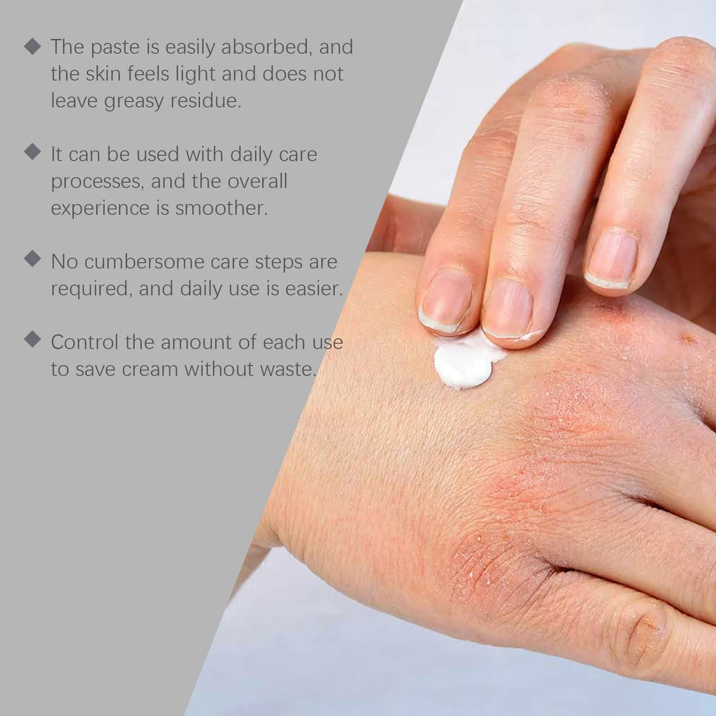 75g tube of gentle skin neck cream with bifidobacterium and mint leaf for soothing.