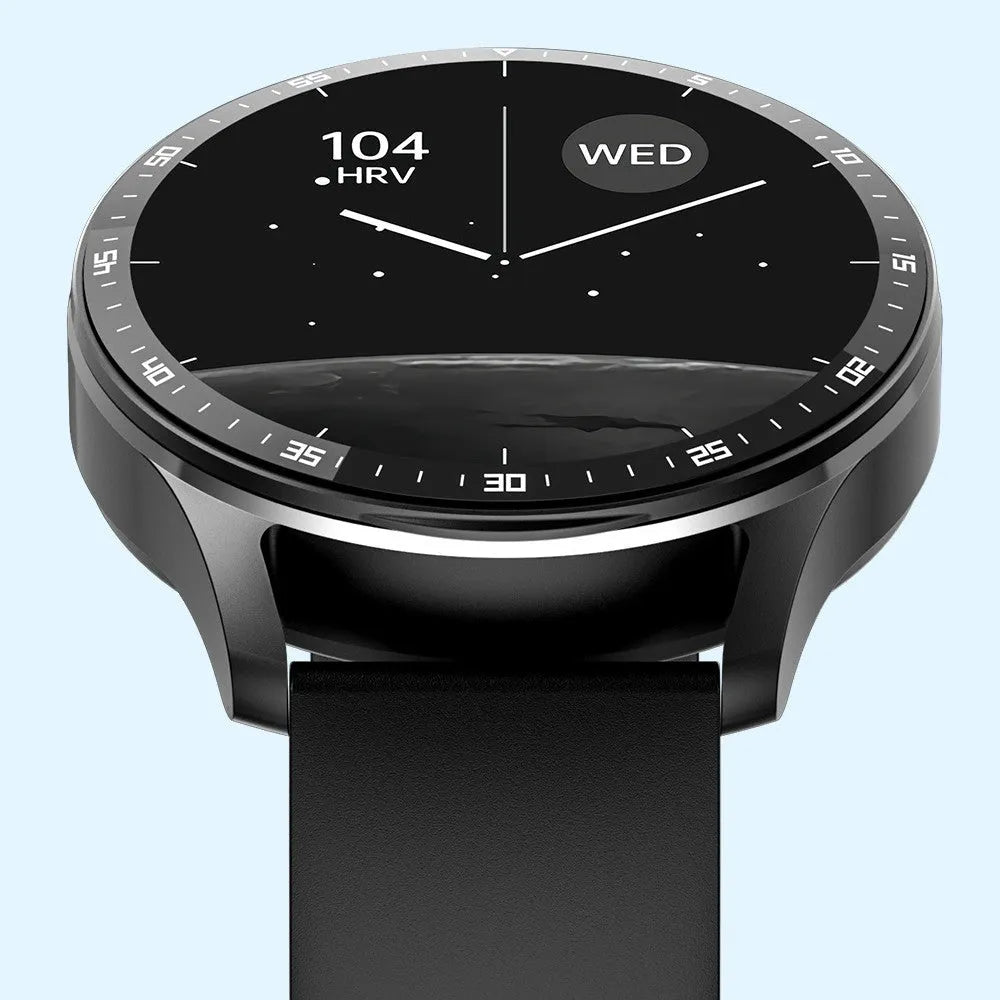 X7 black smartwatch with large screen and detachable TWS Bluetooth earbuds on a wrist.
