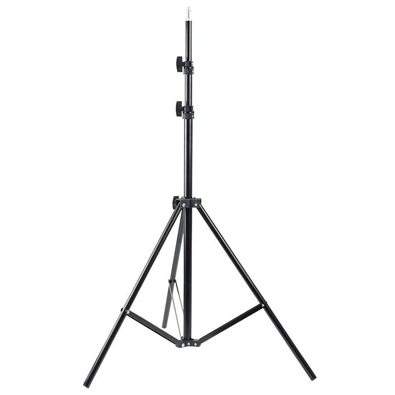 Telescopic fill light bracket for live streaming photography, metal iron electrophoresis, 1.6m height model