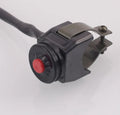60mm motorcycle four-wheel ATV ignition point button start close switch in red and yellow
