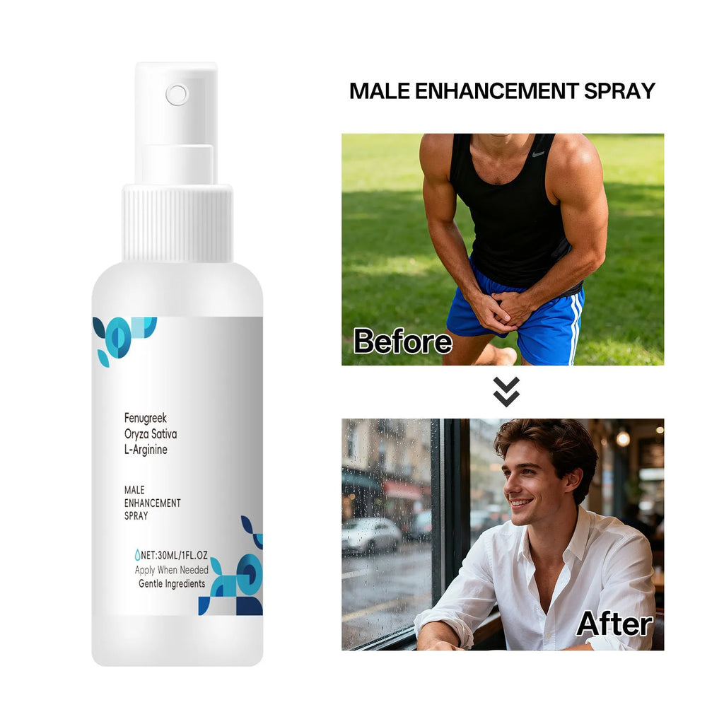 Male Enhanced Spray 30ml bottle with mild aroma standard specification