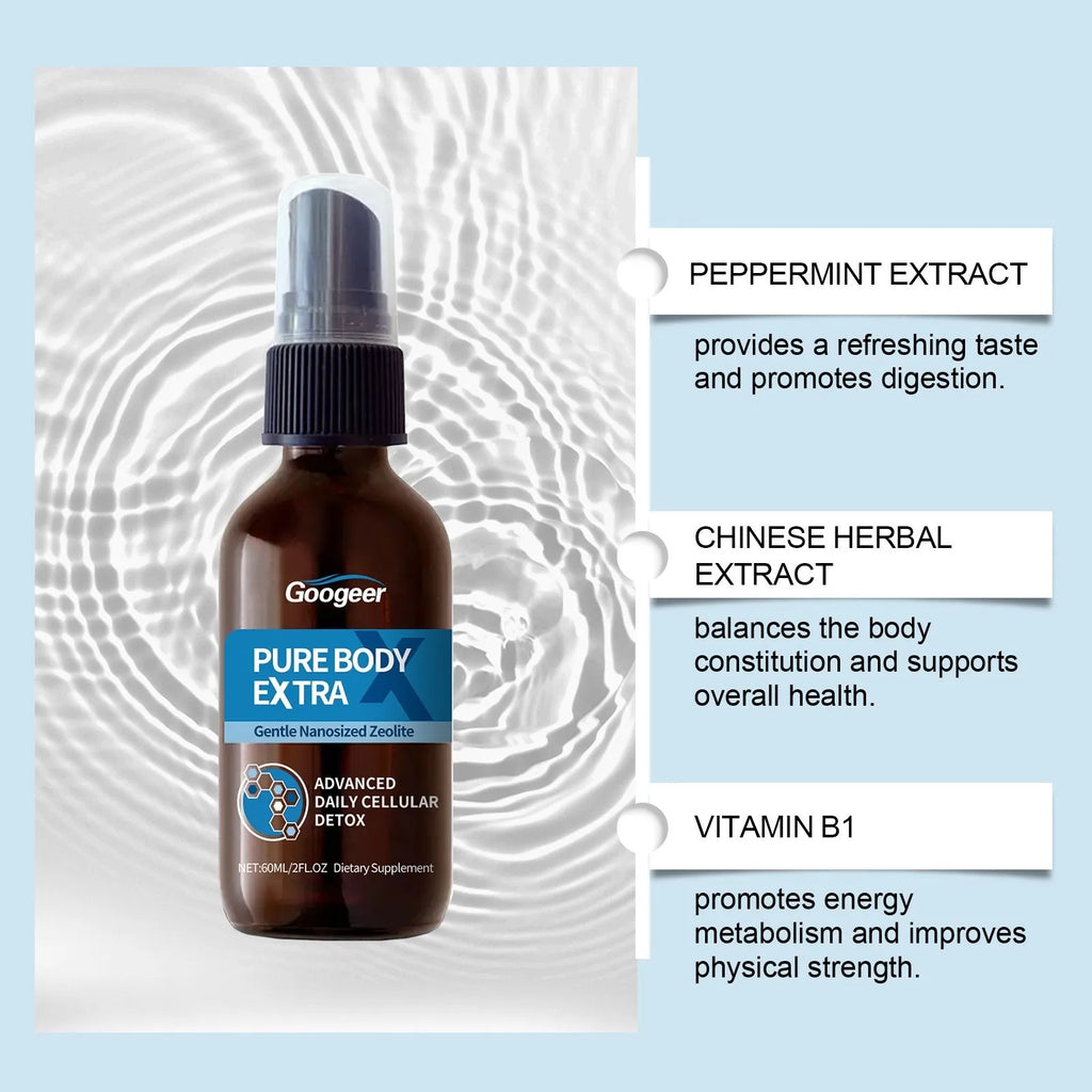 Googeer Body Care Oral Spray 60ml body treatment in standard specification packaging