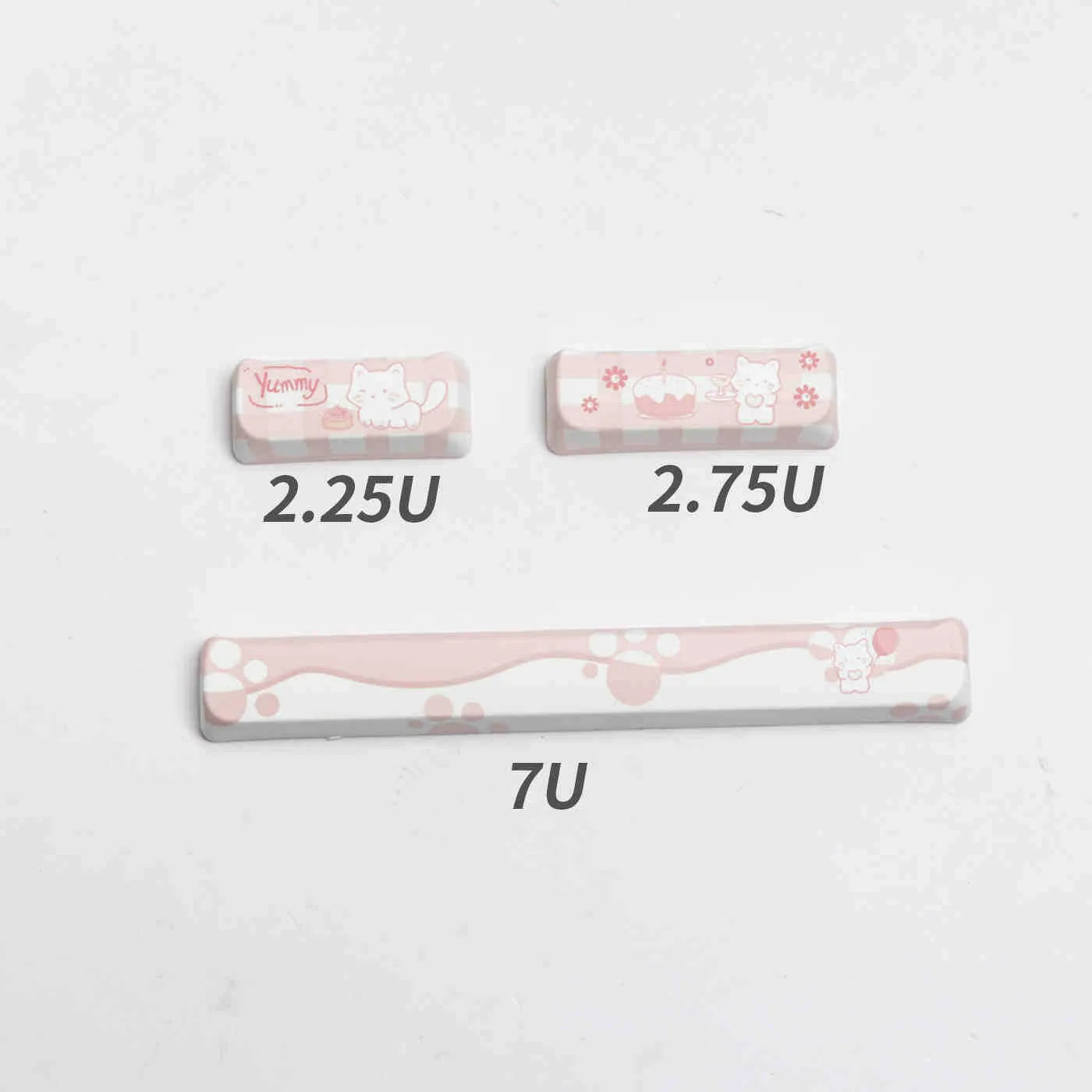 Full set of PBT sublimation keycaps for mechanical keyboard showing complete 98+ key layout