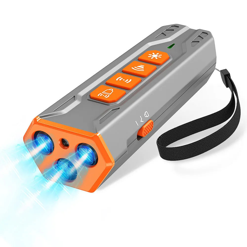Creative Home Lighting three head ultrasonic dog trainer in ABS plastic