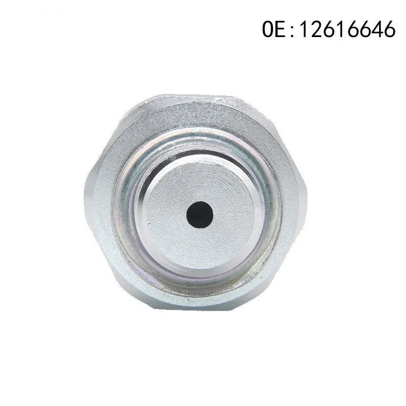 Silver metal fuel pressure sensor with model numbers 12616646 12677836 D1846A