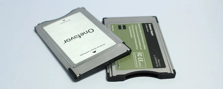 32GB SD to PCMCIA adapter card with stainless steel case for Mercedes-Benz cars and laptops
