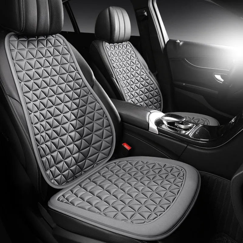 GM car seat cushion in MHS suspension wine red colour with flat sponge design