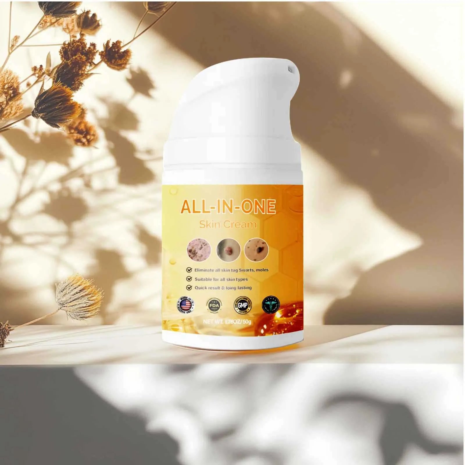 50ml neck cream bottle for non-standard skin cleaning treatment for men and women