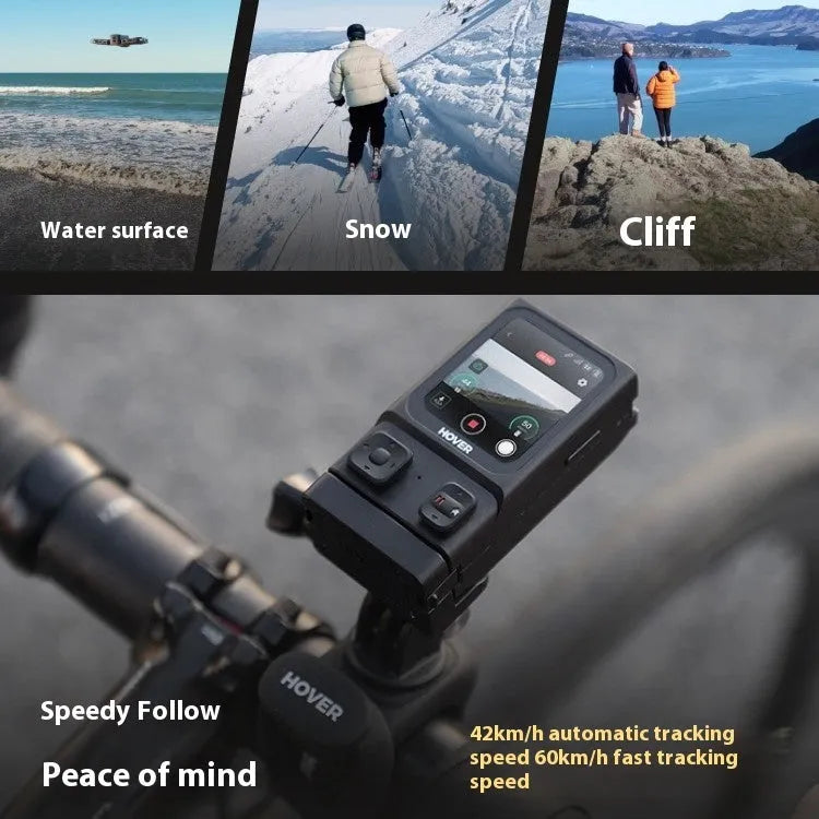 Outdoor travel AI smart camera drone 8k HD anti-shake with intelligent follow