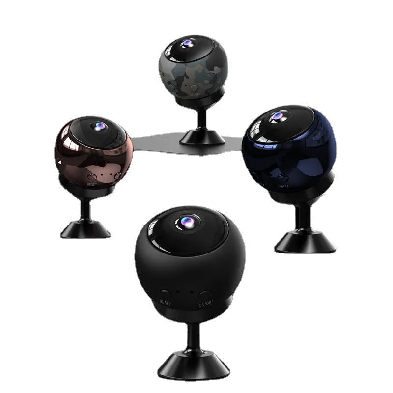 1080p wireless Wi-Fi security camera with 3.6° lens and ABS housing for indoor surveillance