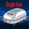 Ultra-quiet fish tank oxygen pump with adjustable valve, 165x100x75mm