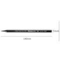 Single 146mm long wood-free graphite sketch pencil for drawing and colouring.