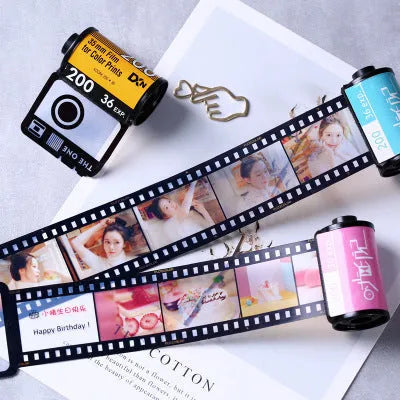 Kodak yellow wooden memory colour film album storage boxes with matching tote bag photography gift set