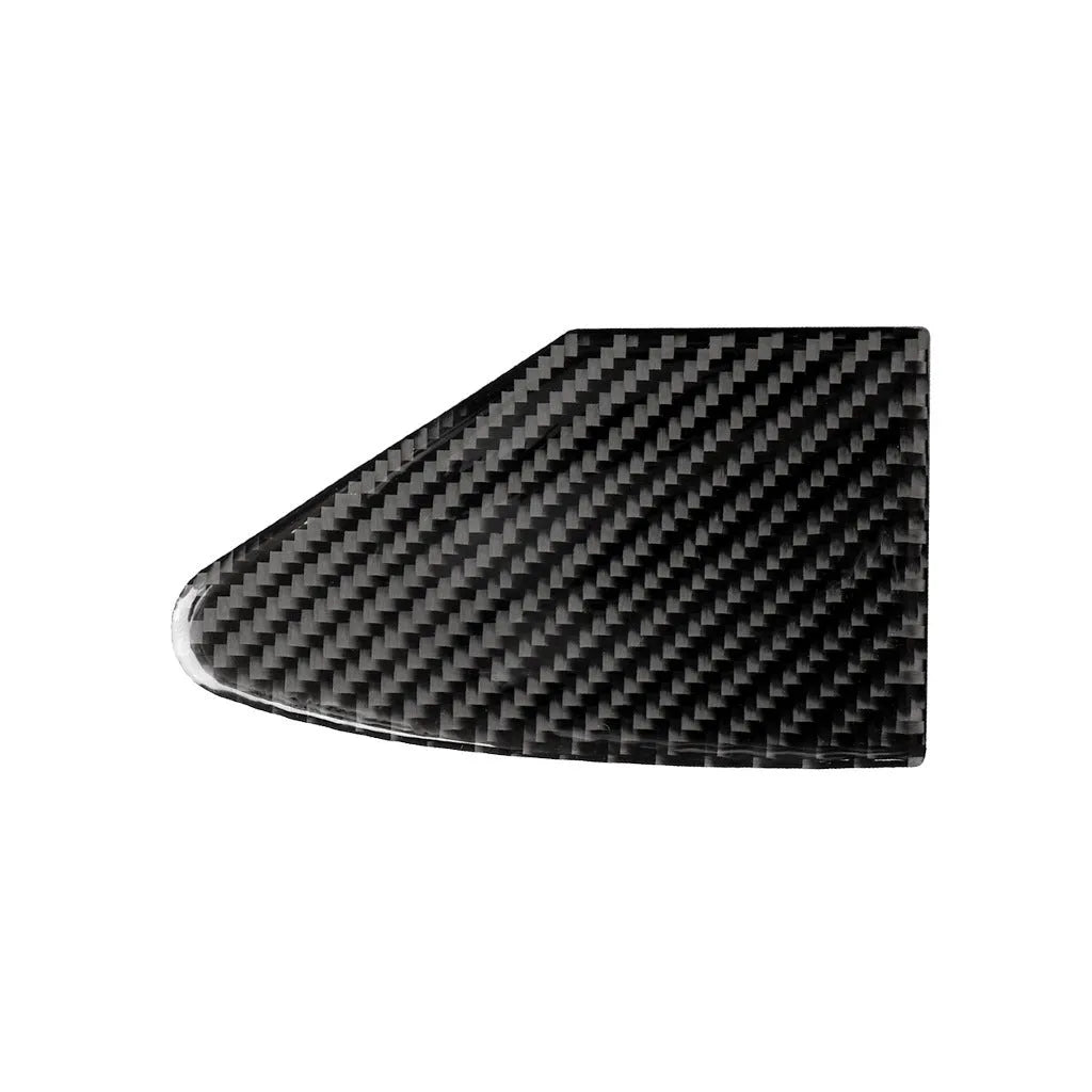 Carbon fibre decorative sticker for laptop USB charging port panel with 3M adhesive backing