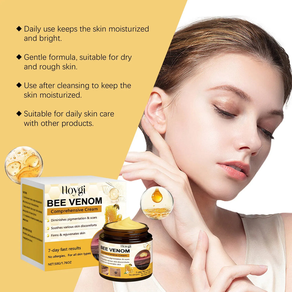 50g jar of neck cream with hyaluronic acid and collagen formulation