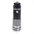 12V car air purifier negative ion lonizer aluminium alloy 8cm blue
