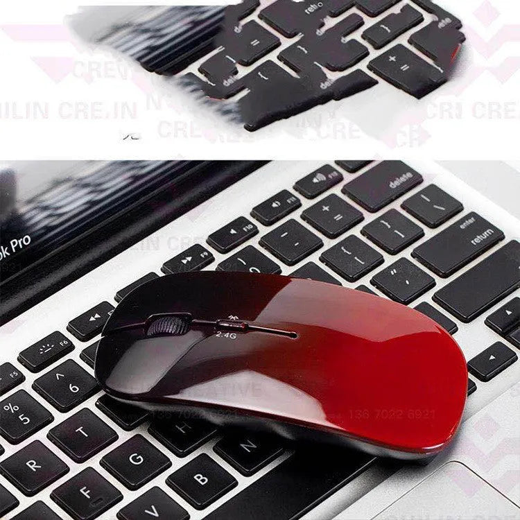 Wireless Bluetooth dual mode mouse in white with four-way roller and 1200 DPI