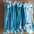 Pet Long Handle Double Head Toothbrush 22cm plastic PP handle nylon bristles gingival care