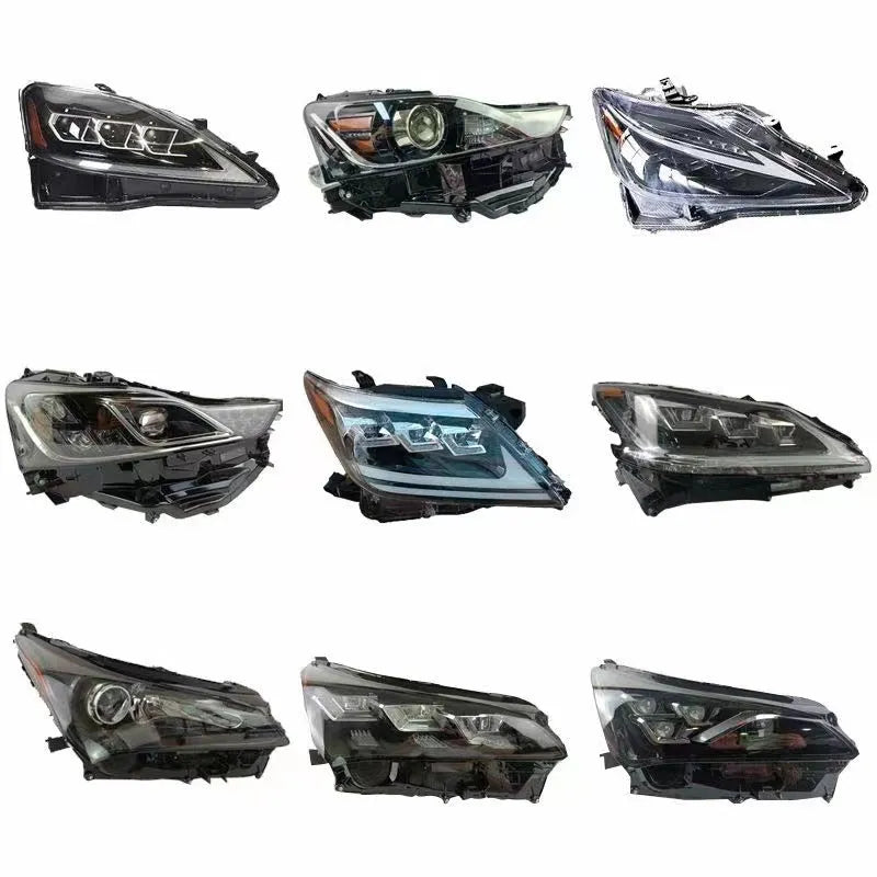 Black ABS plastic headlight assembly for Hyundai Veloster vehicles with 92101-2V500 model designation
