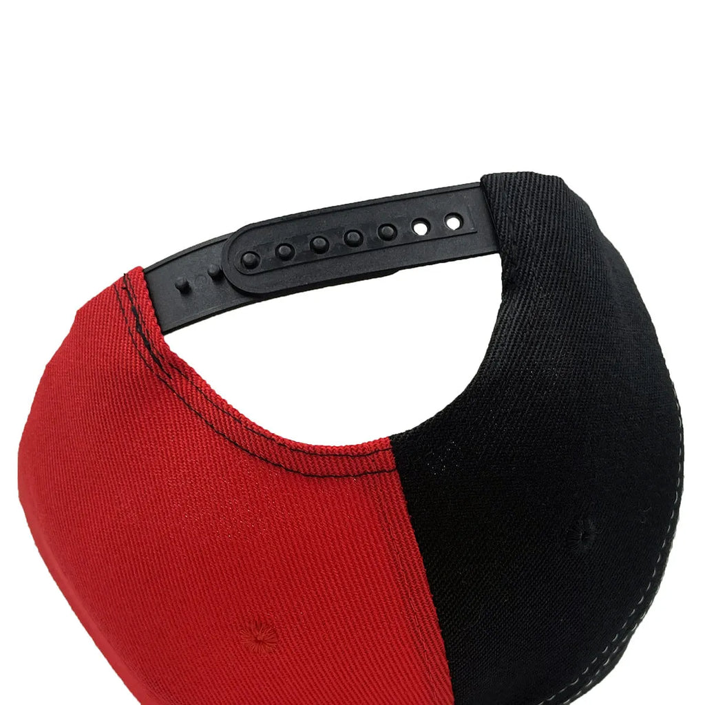 Embroidered letters two-colour street hip hop hat dome crown polyester adult 56-60cm outdoor
