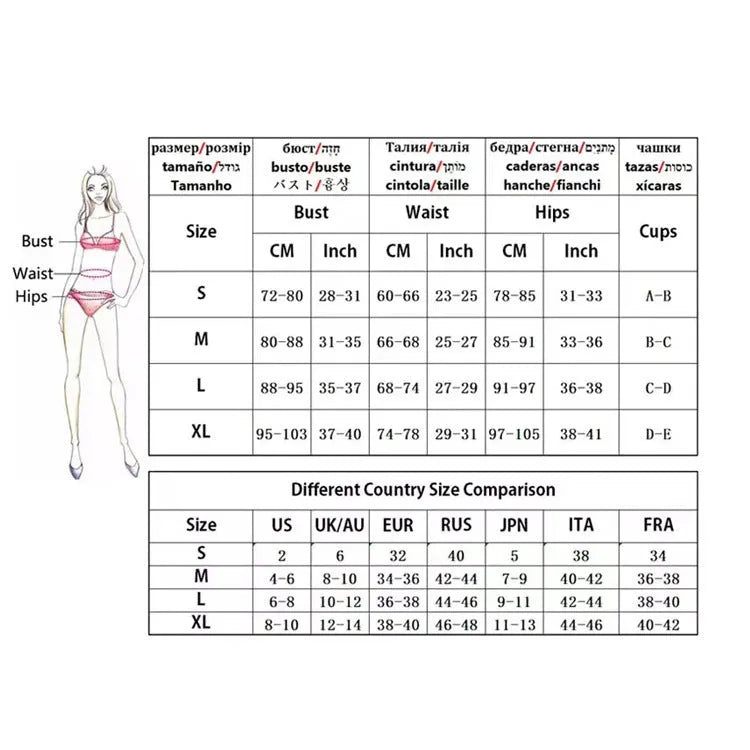 Women's leopard print bikini with hollow design and polka dot pattern, nylon fabric two-piece swimwear set