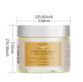 Coconut oil body cream for stretch marks and fine lines recovery, 150g abdominal recovery cream for ladies