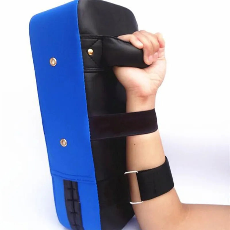 Blue vertical square boxing target for adult sanda and martial arts training
