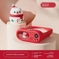 USB heating coaster with three temperature settings and automatic shutdown timer, compact 120x148x64 mm