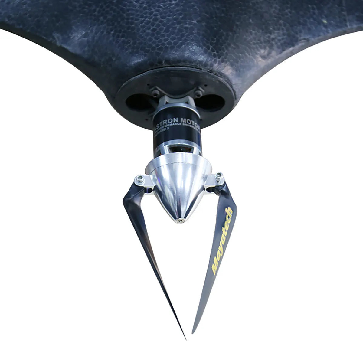 Black quick-disassembly noise reduction paddle fittings for a glide board.