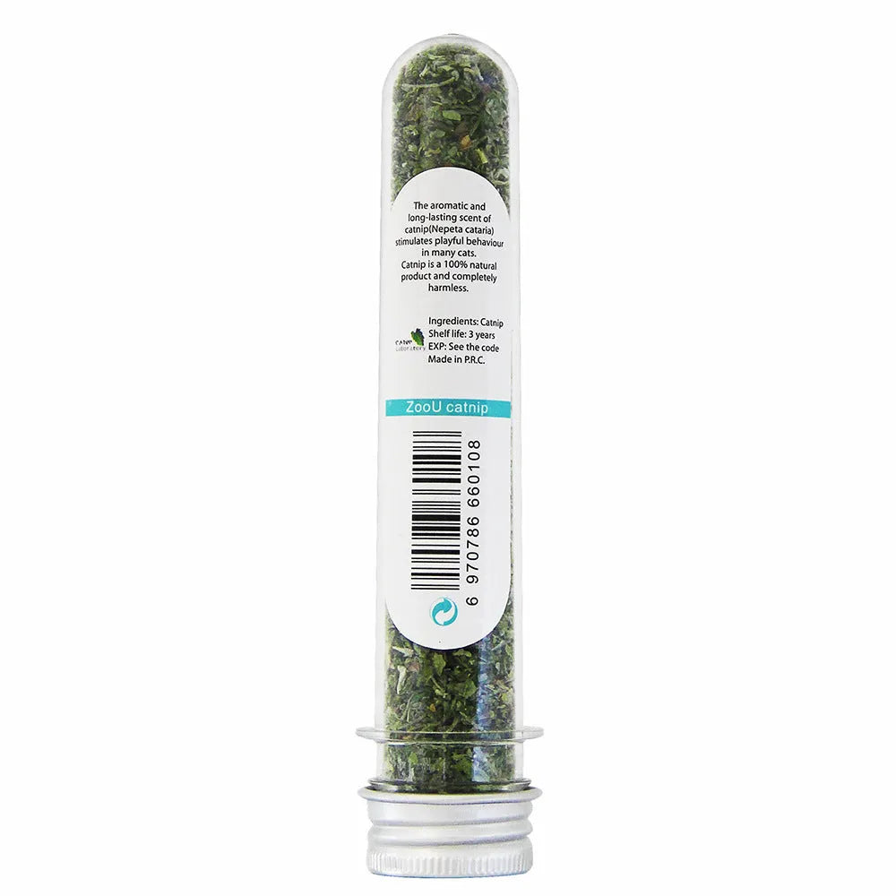 Catnip tea powder depilation ball 280ml bottle with mint powder for cat hairball relief