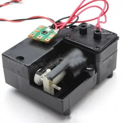 Black electronic smoke box accessory for model tanks and military diorama displays