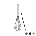 Silicone kitchen utensil set with twelve tools in a rotating storage bucket, including spatula, ladel, and food clip.