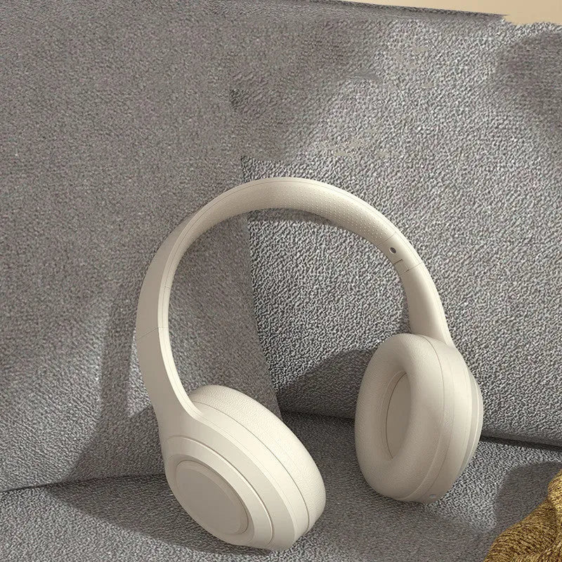 DR58 wireless bluetooth headset in black, white or pink with noise cancellation and microphone