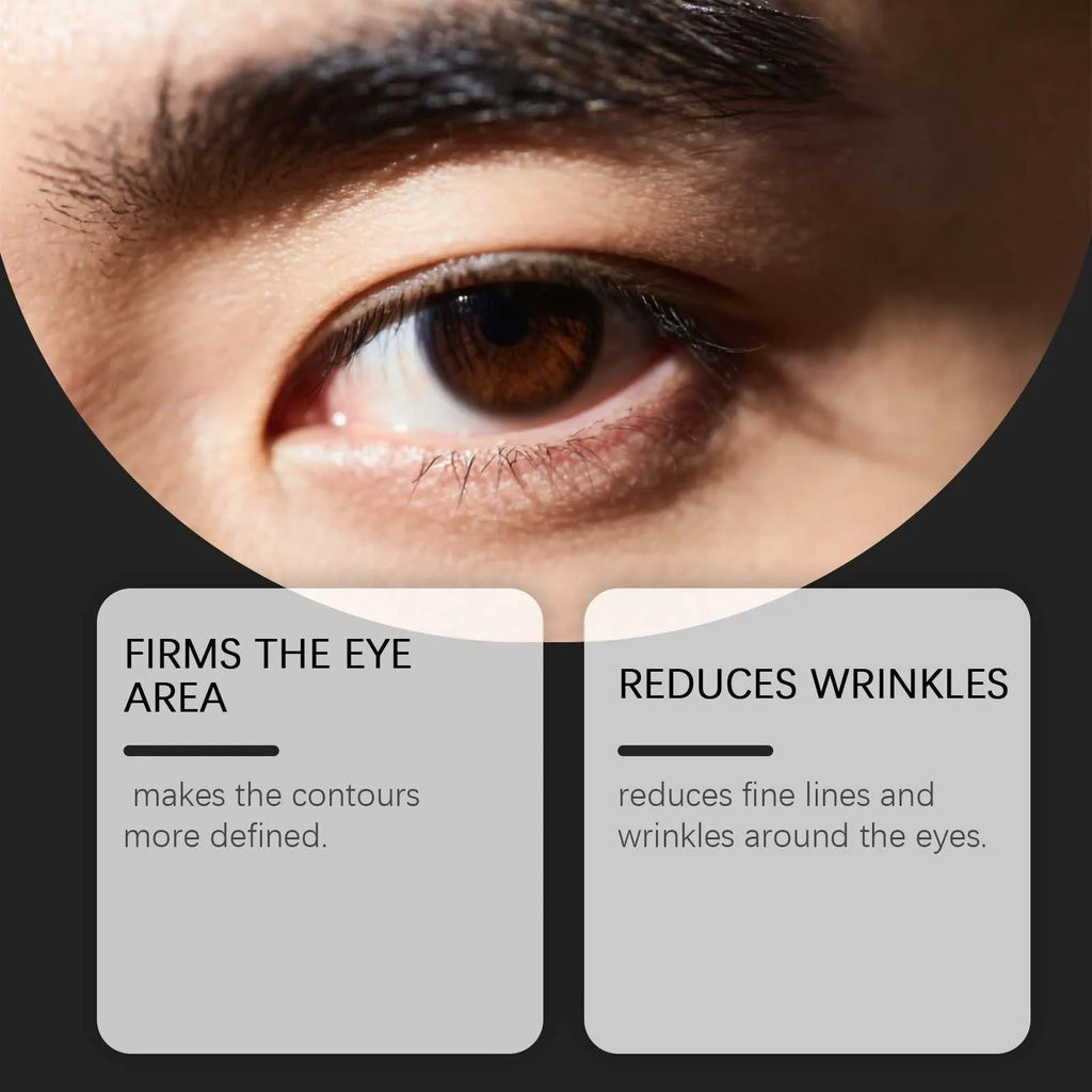 10ml skin moisturizing eye cream tube with vitamin C and E, product size 2x2x8.5cm