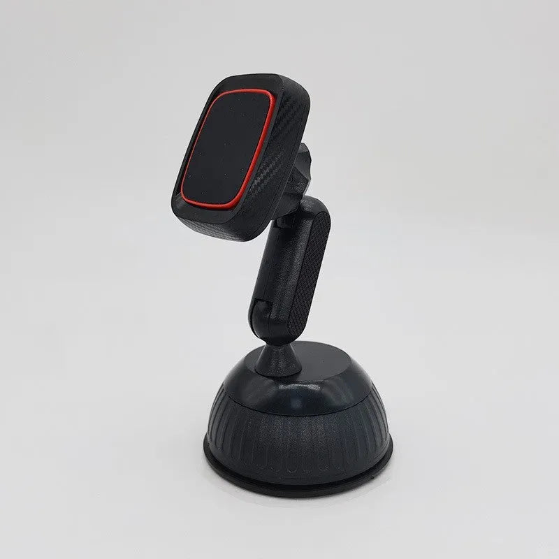 Universal car phone holder with air vent mount and long brush holder in hose black colour