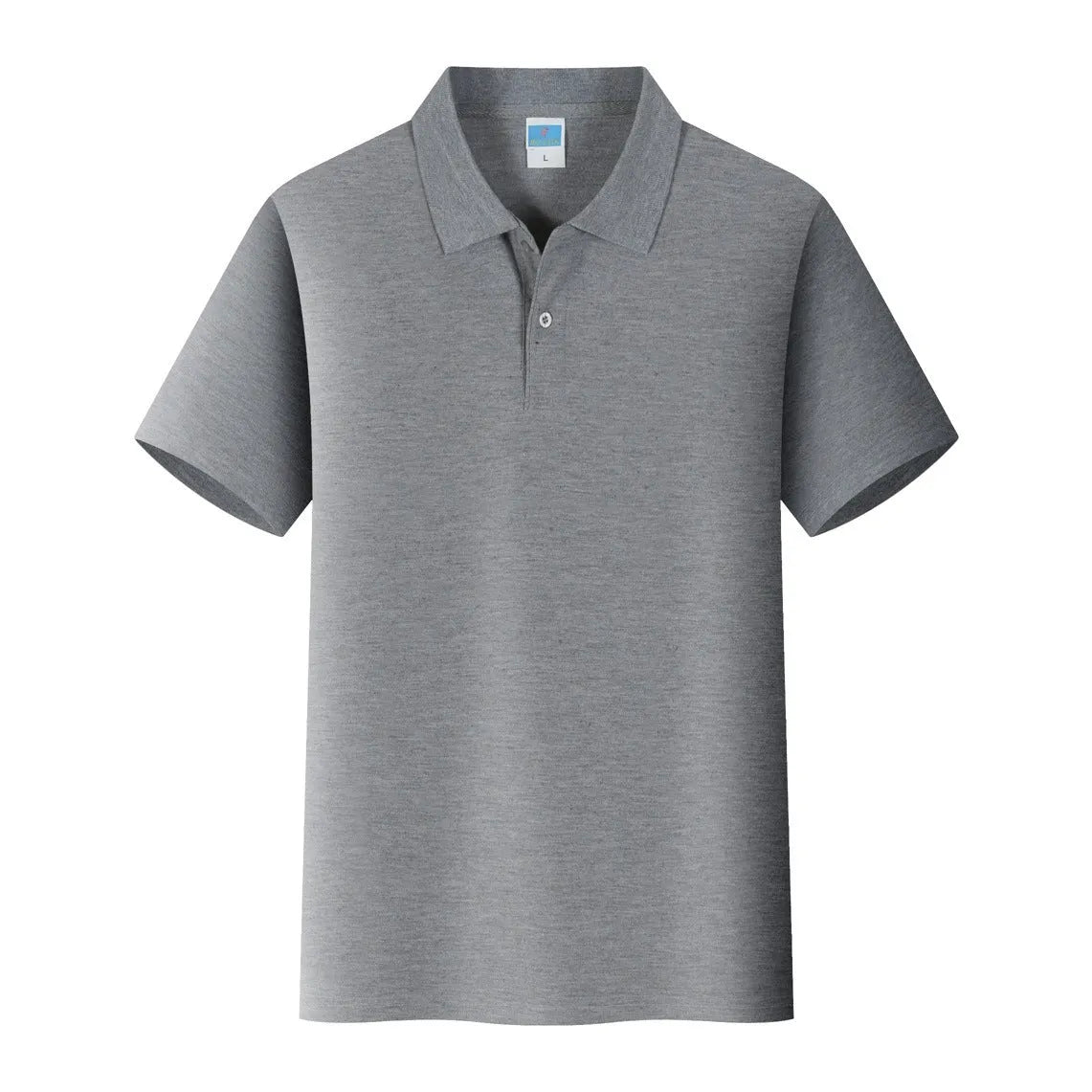 Cotton work shirt for embroidery in multiple colours with straight cut pullover design