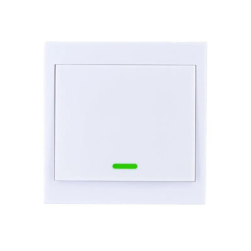 86 type wireless remote controller with fireproof ABS shell and 12V battery for home lamp and access control