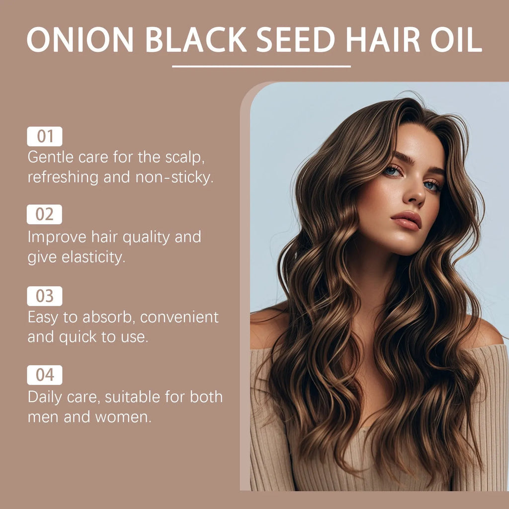 100ml hair care essential oil bottle with accessories for nourishing and moisturising dry hair