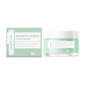 55g tube of pore cleaning mud mask with bentonite clay and moxa leaf extract for acne treatment