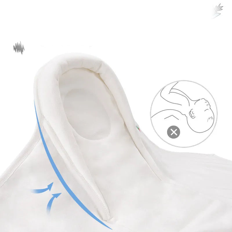Cotton anti-startle baby swaddle blanket measuring 30 by 60 centimetres