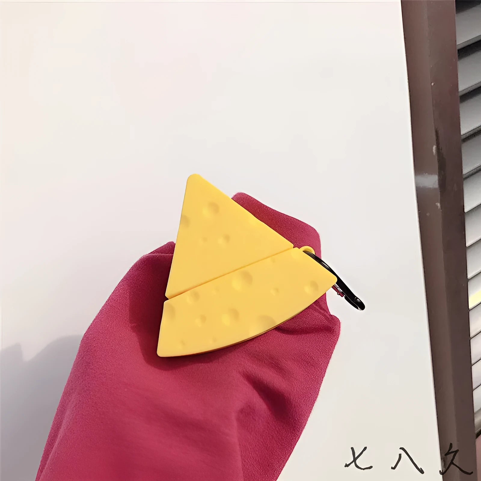 Yellow silicone gel protective case for Apple AirPods 1, 2, and AirPods Pro 3 charging cases.