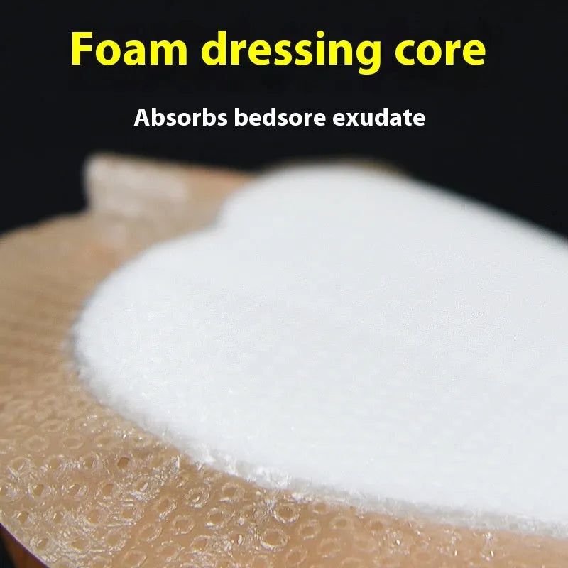 Large skin colour medical silicone foam dressing for bedsore prevention
