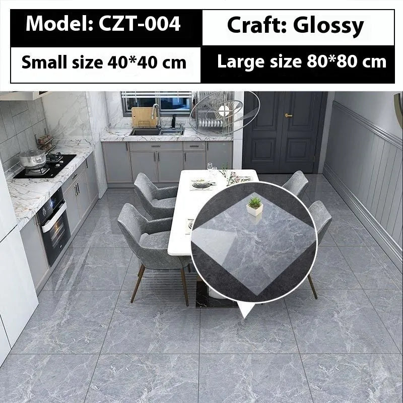 Marble simulation stone sticker 40x40cm plastic self-adhesive geometric pattern bathroom kitchen